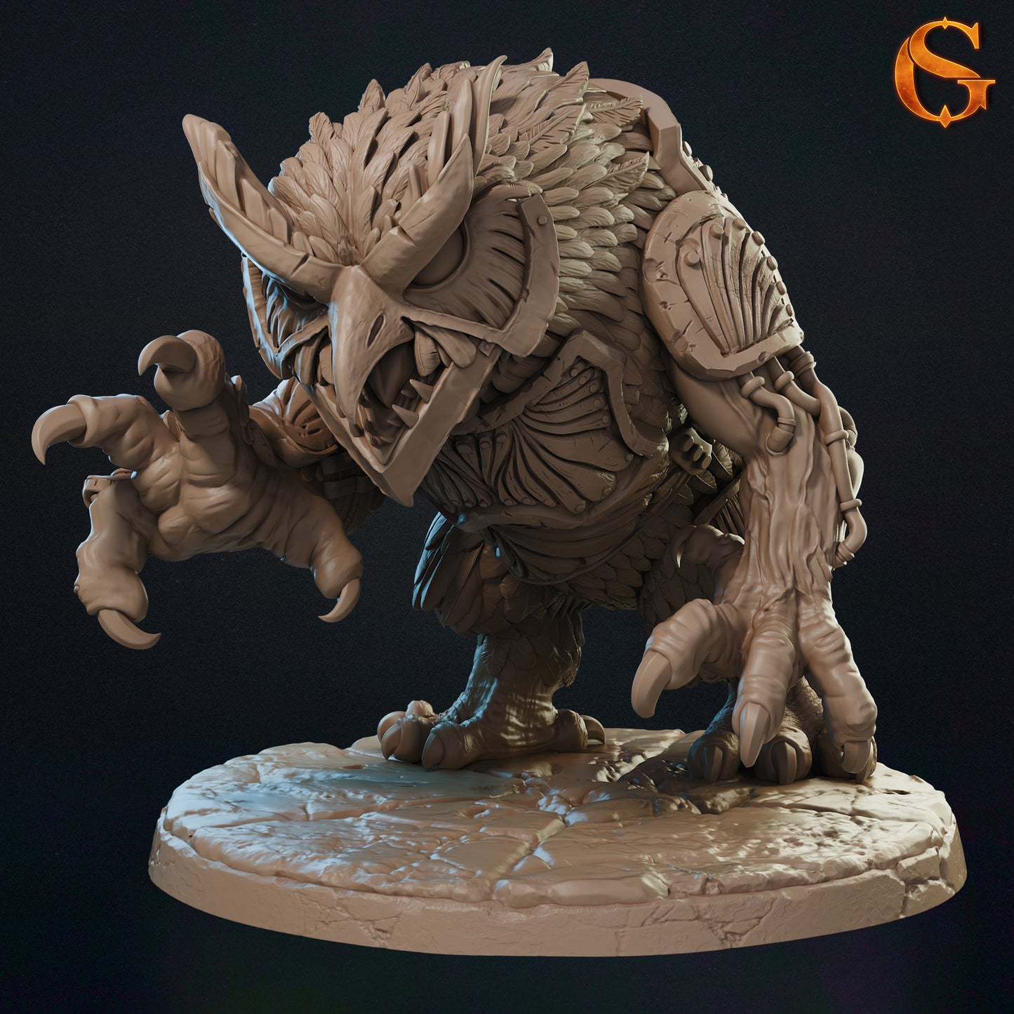 Owlbear z Persepolis – Alchemical Satrapy – Figurka 48mm – Solgood