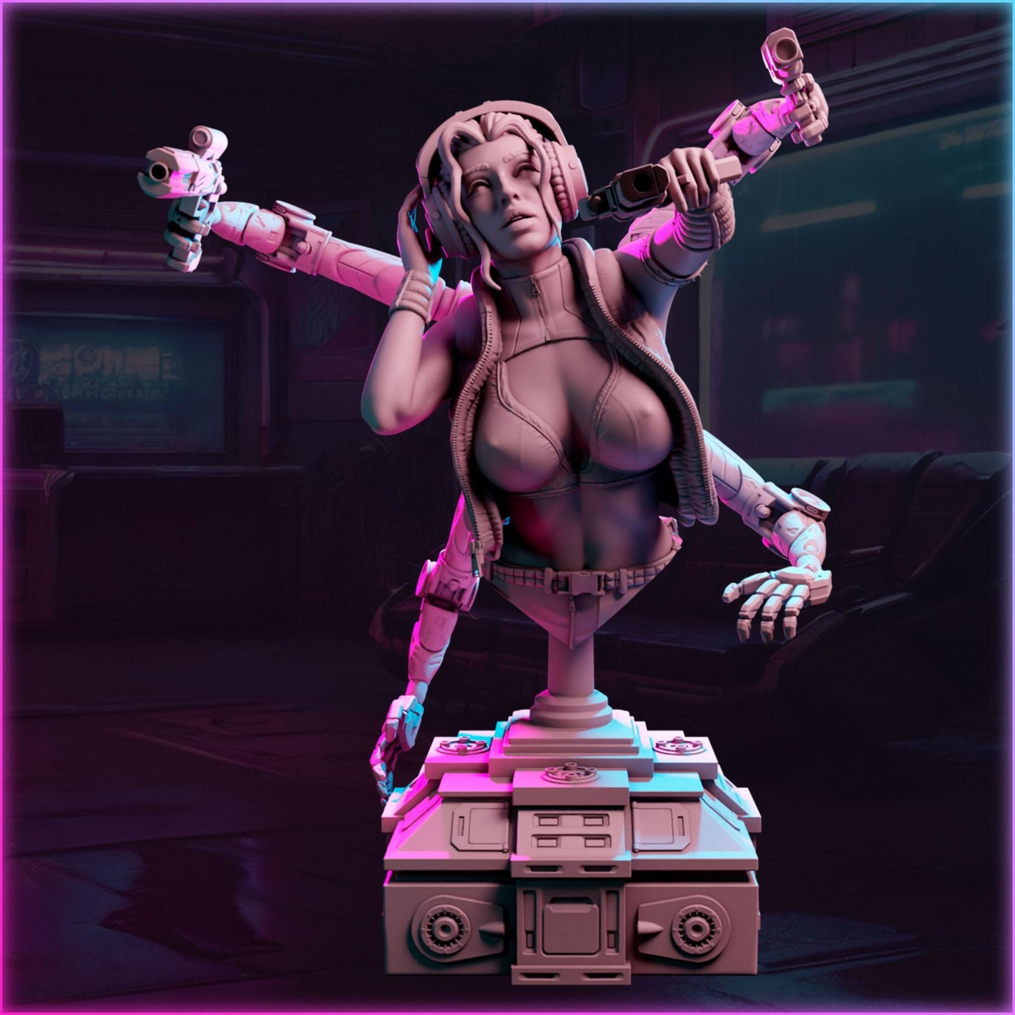 Isabella Weber figurka 32mm – Ladies of the 2133, Black Bird Miniatures