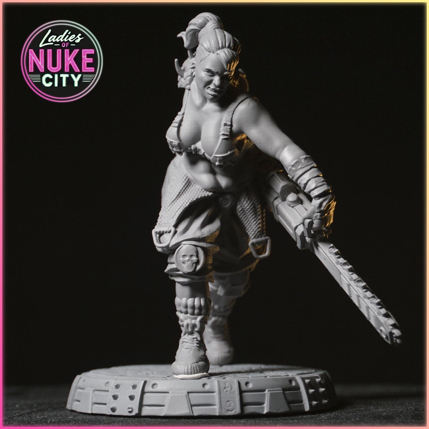 Severia Gault figurka żywiczna – Nuke City Ladies – Black Bird Miniatures