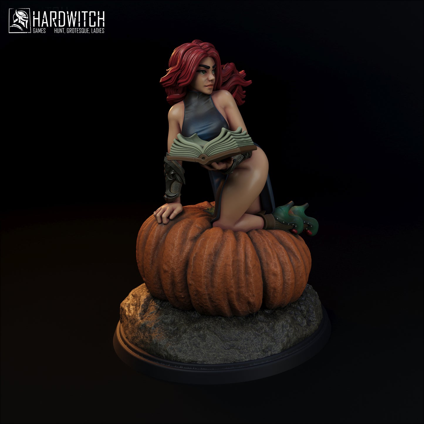 Figurka Kamila Sarada – Fortuna Magica | czarodziejka fantasy | miniatura kolekcjonerska 32 mm / 75 mm / 120 mm (HardWitch Games)