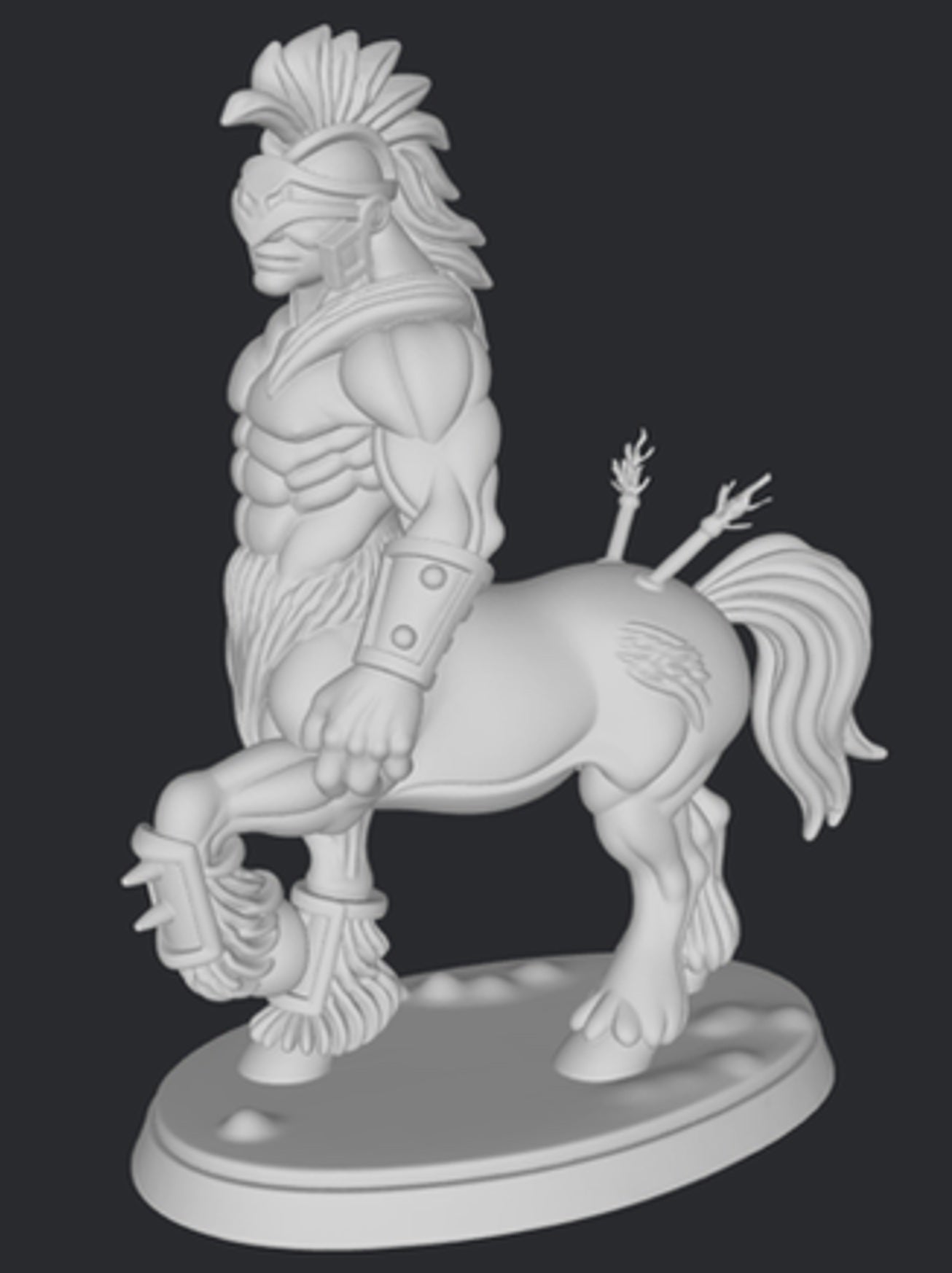 Centaur – żywiczna figurka 3DFactory w dynamicznym marszu
