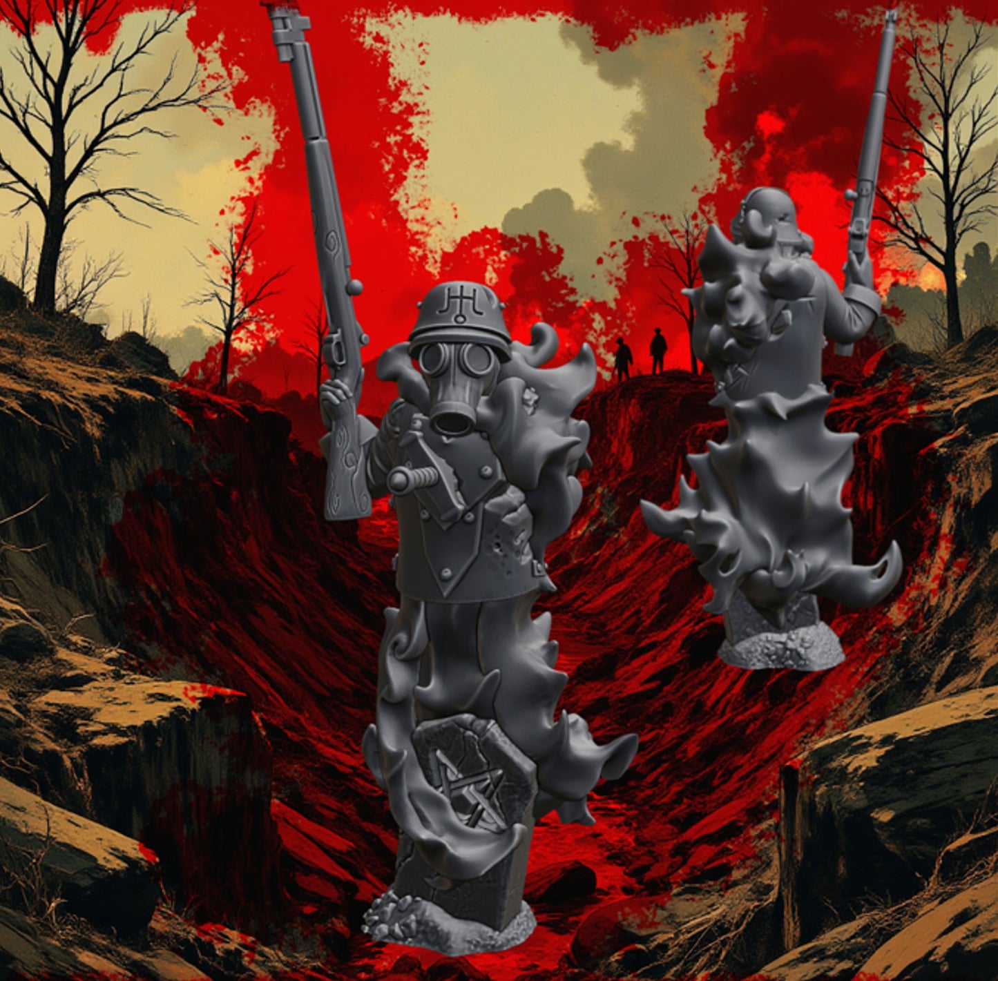 War without End – Figurki do Trench Crusade | Konstantin Velikikh | 32mm