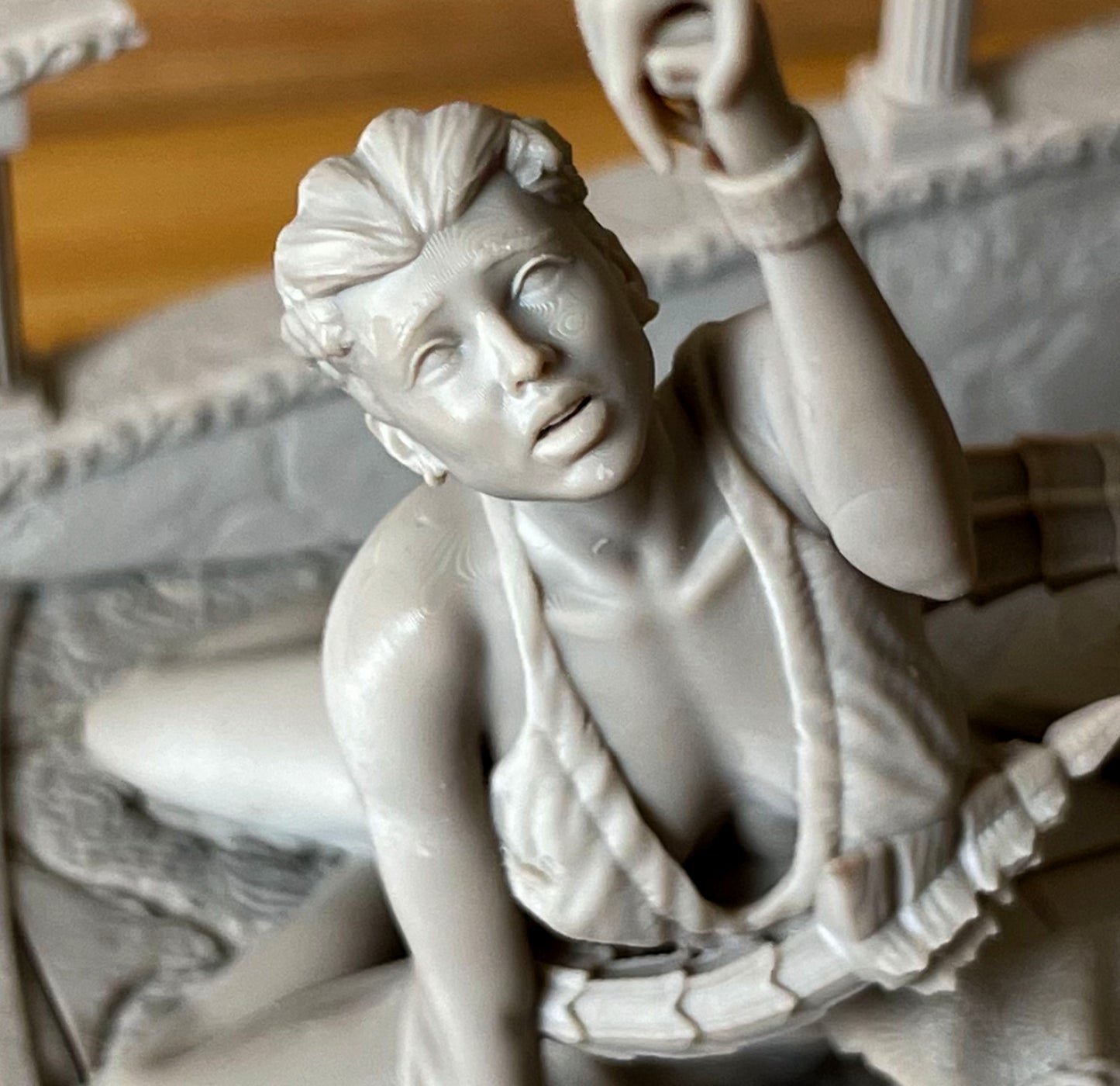 The Blood Feast – pełna scena rytuału, figurka fantasy od Black Bird Miniatures