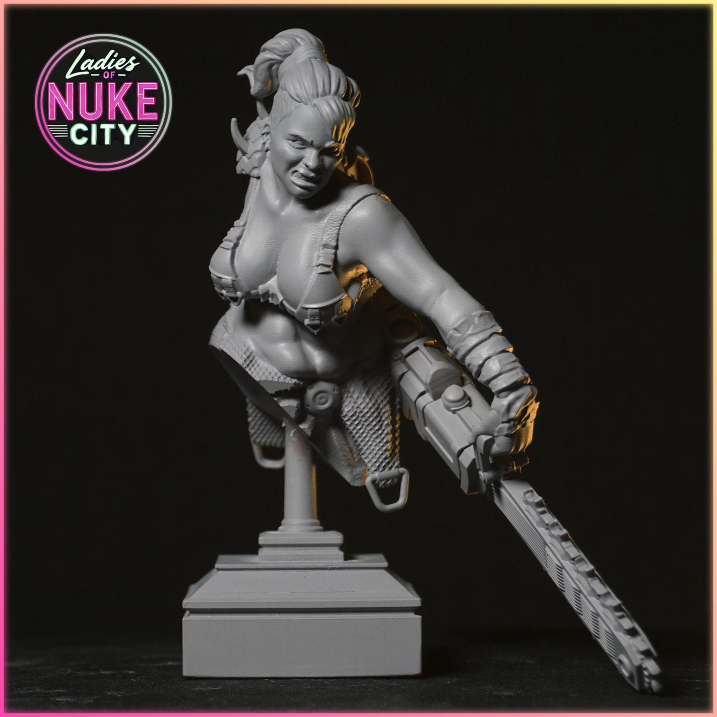 Severia Gault figurka żywiczna – Nuke City Ladies – Black Bird Miniatures