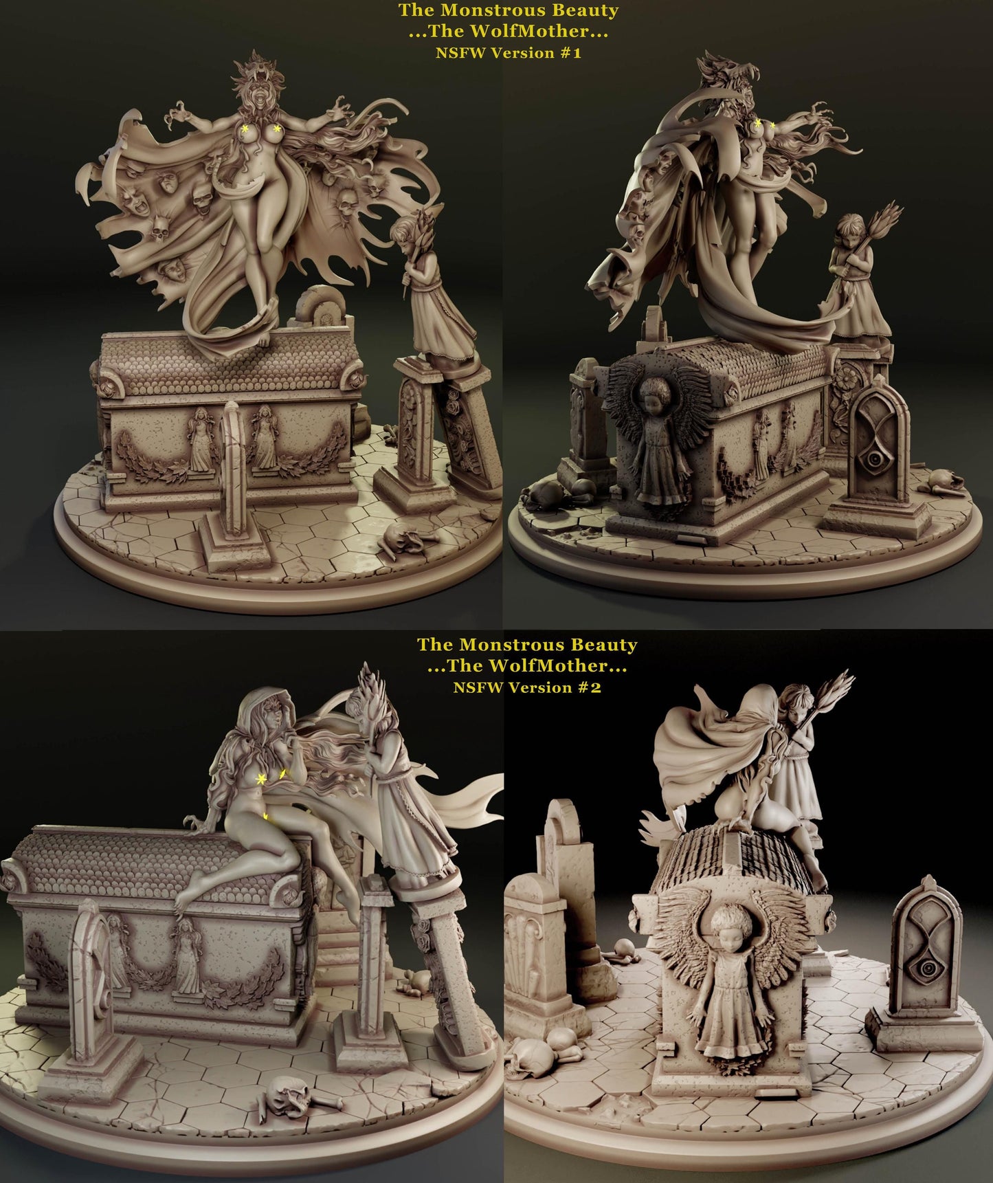 Monstrous Beauty #11 – Mormo, The Wolf Mother
