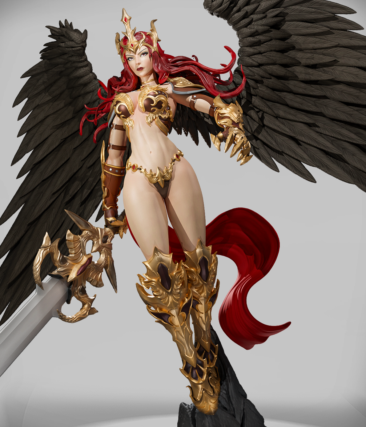 Emberwing Sovereign Witcher Elements figurka fantasy