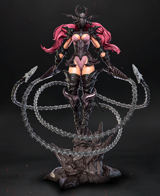 Voidchain Dominatrix – Witcher Elements | Amra 3D Art – figurka 32mm 75mm