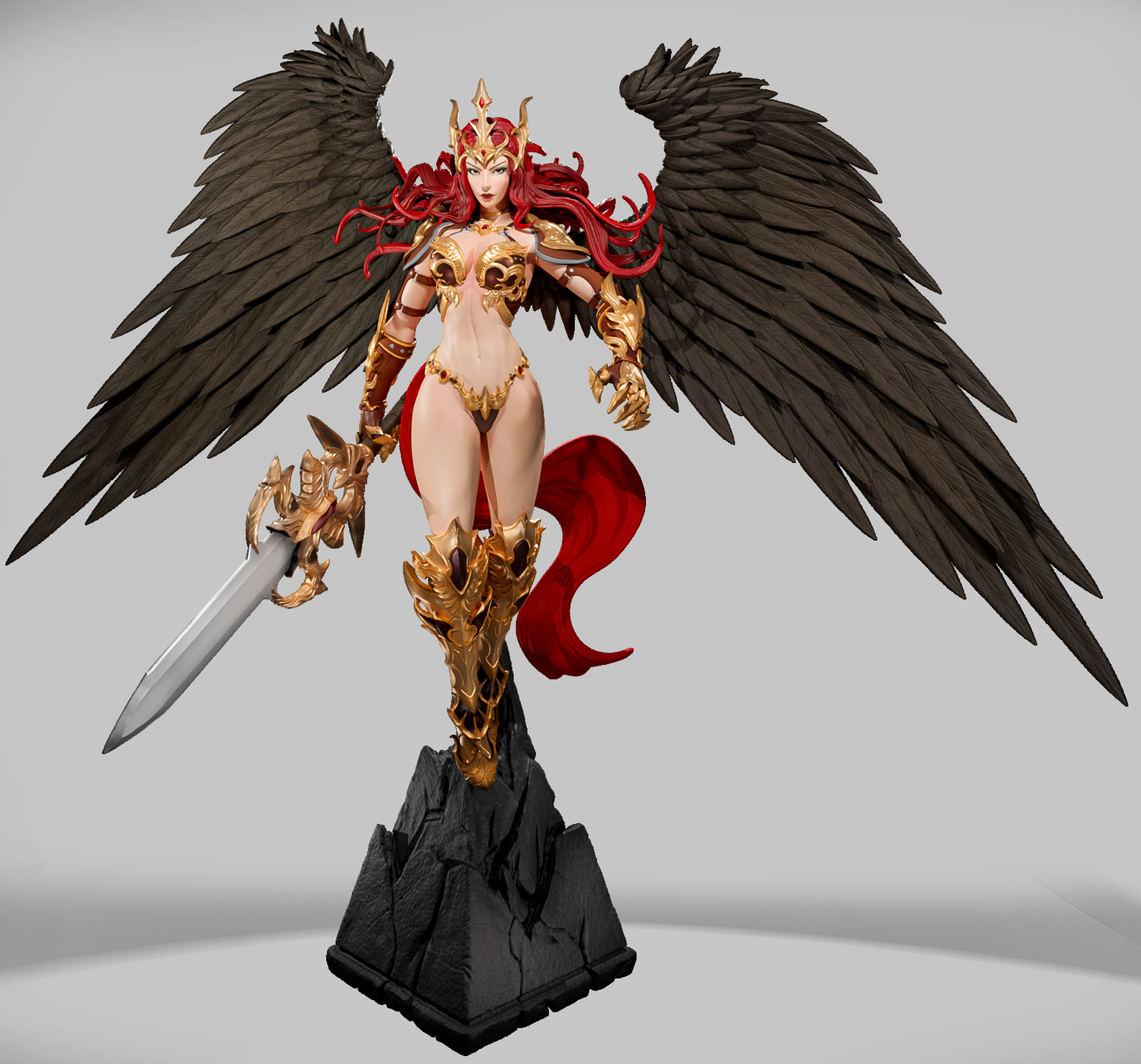 Emberwing Sovereign Witcher Elements figurka fantasy