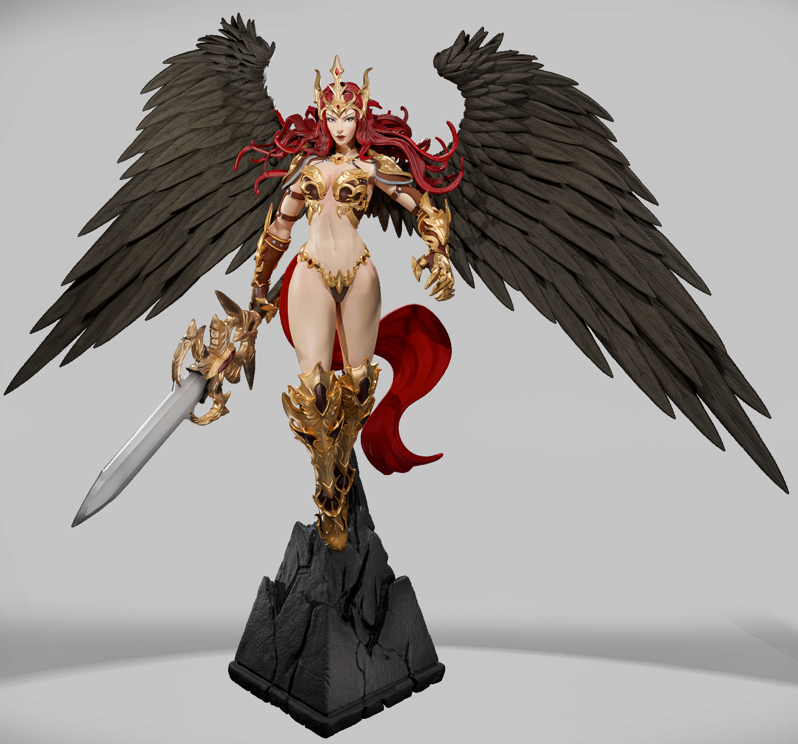 Emberwing Sovereign Witcher Elements figurka fantasy