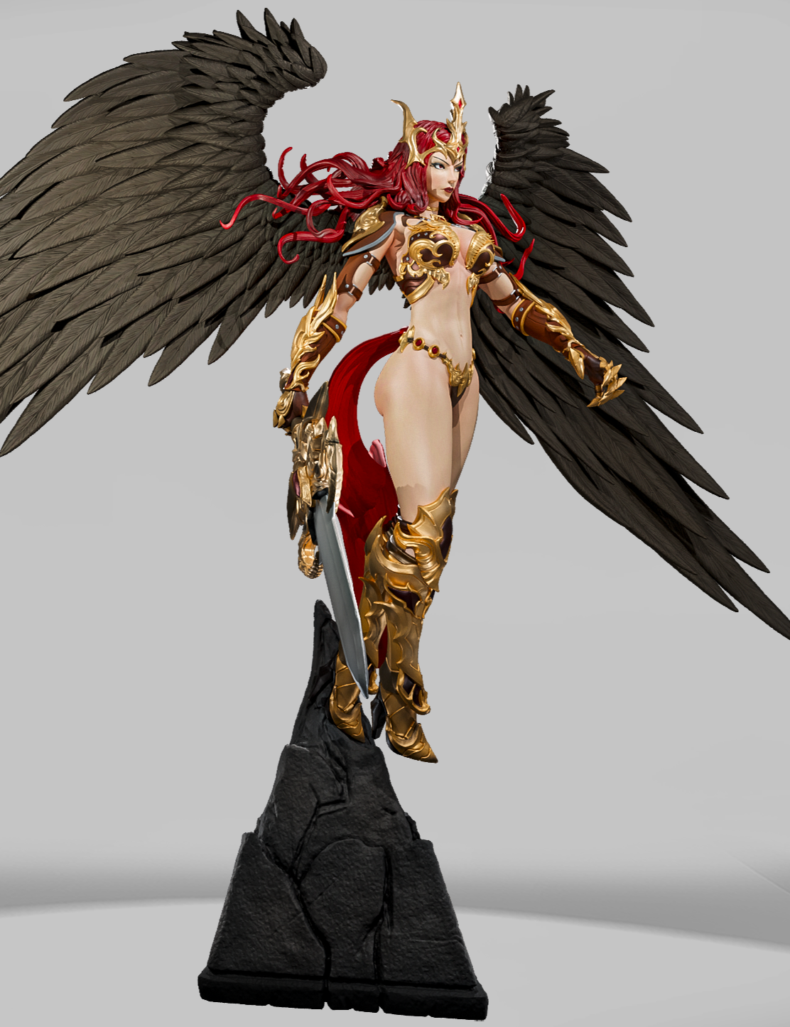 Emberwing Sovereign Witcher Elements figurka fantasy