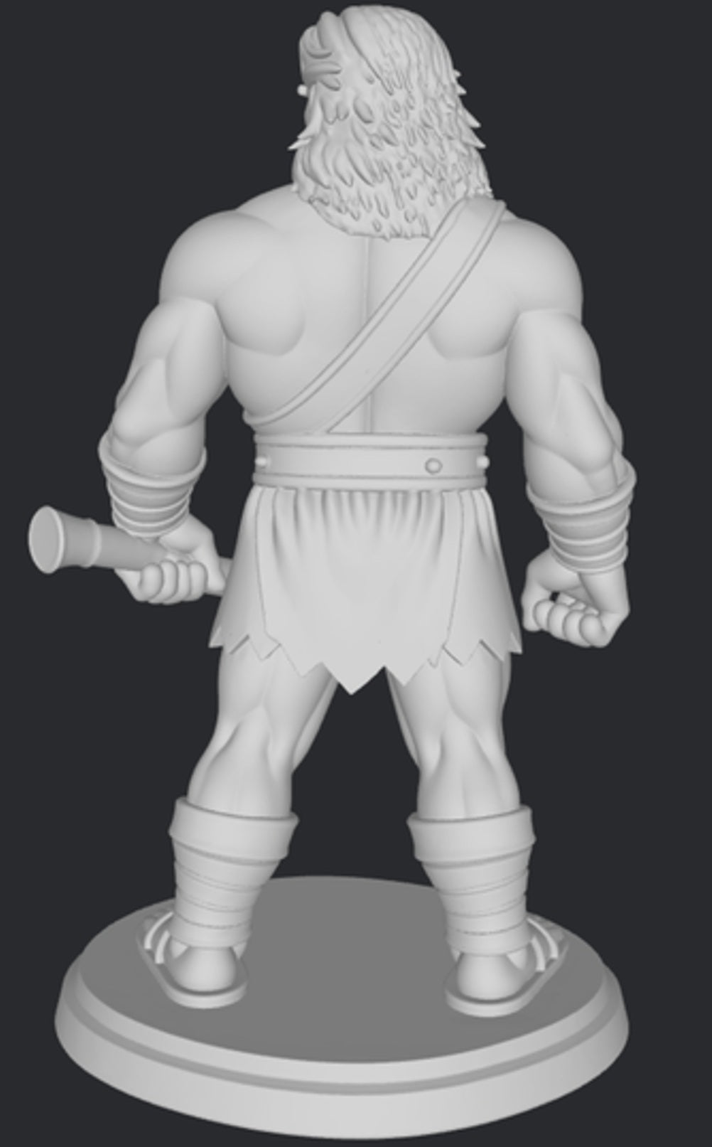 Herakles 3DFactory -styl grecki heros