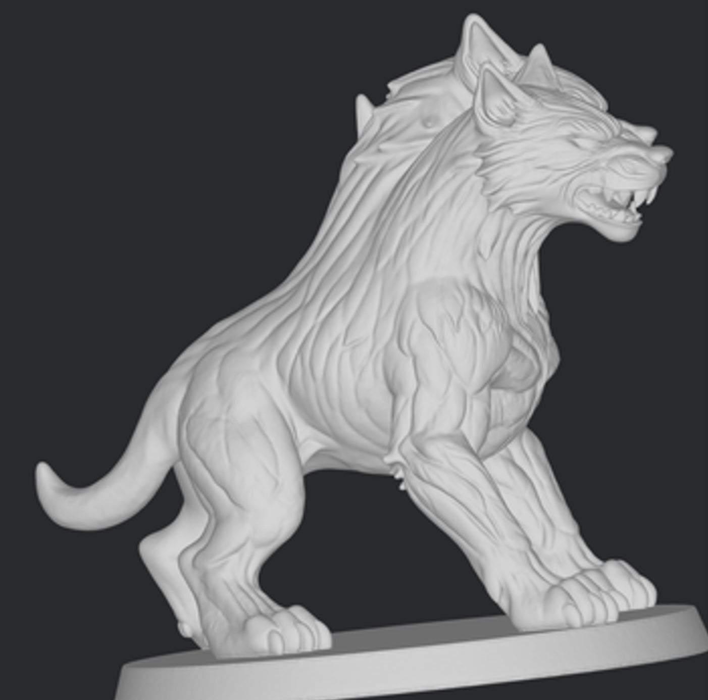 cerber model do malowania olympus clash