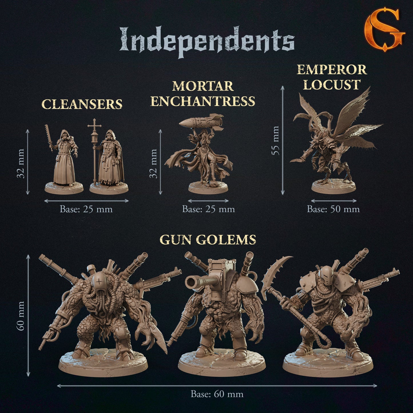 Mega Zestaw Elitarny (7 Figurek) - Dnd - SolGood Creations | 16K ABS-Like