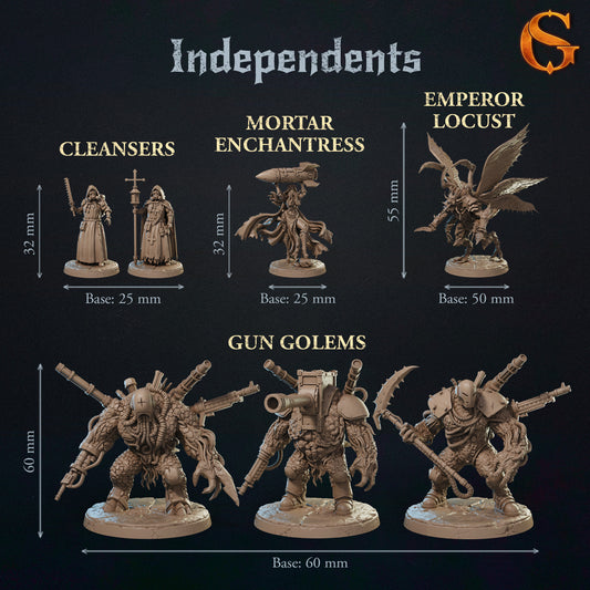 Mega Elitäres Set (7 Figuren) - Dnd - SolGood Creations | 16K ABS-ähnlich