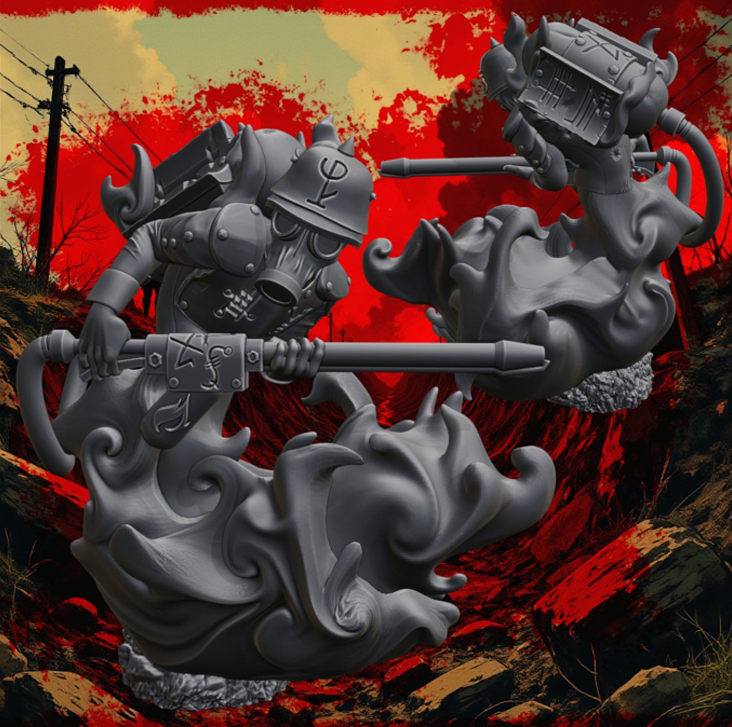 War without End – Figurki do Trench Crusade | Konstantin Velikikh | 32mm