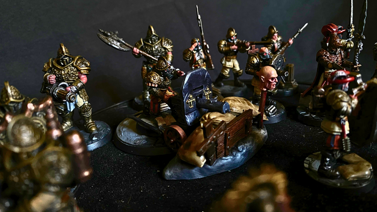 Papal State Trench Crusade figurki 32mm zestaw 20 modeli