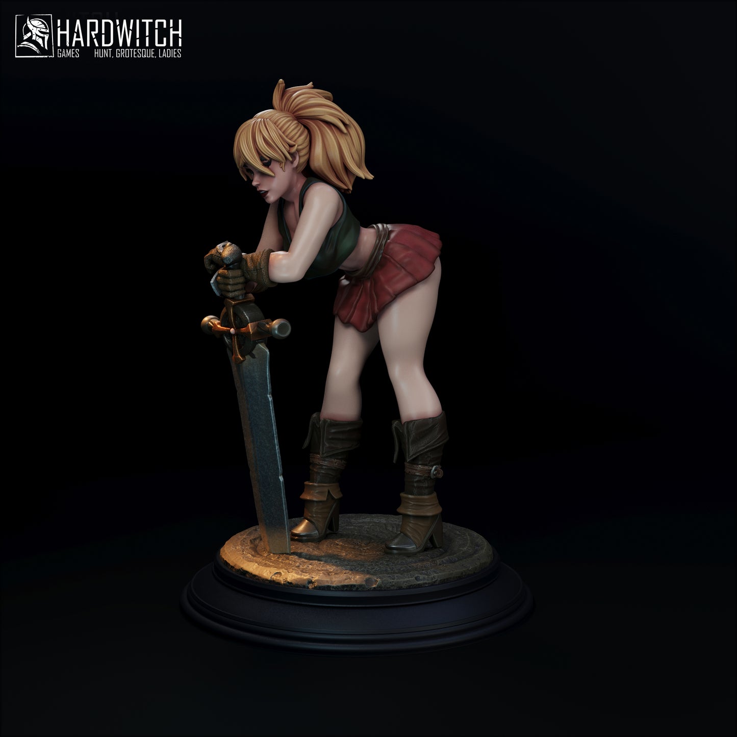 Figurka Isabella Kordis – Fortuna Magica | czarodziejka fantasy | miniatura kolekcjonerska 32 mm / 75 mm / 120 mm (HardWitch Games)