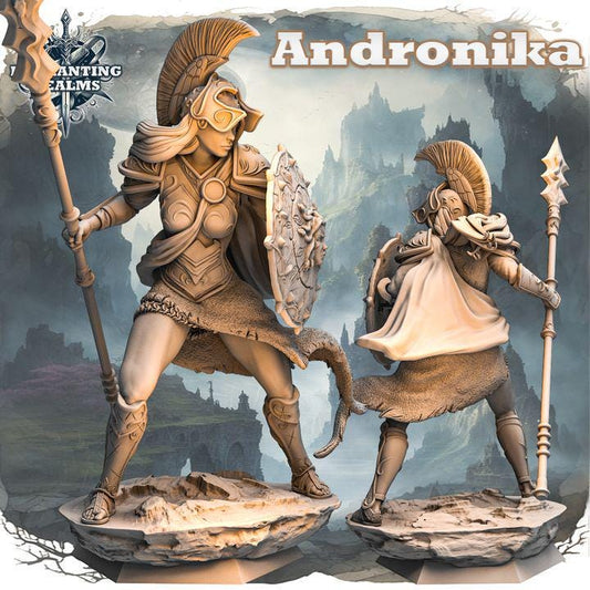 Figurka Andronika od Haito – widok z przodu, skala 180 mm