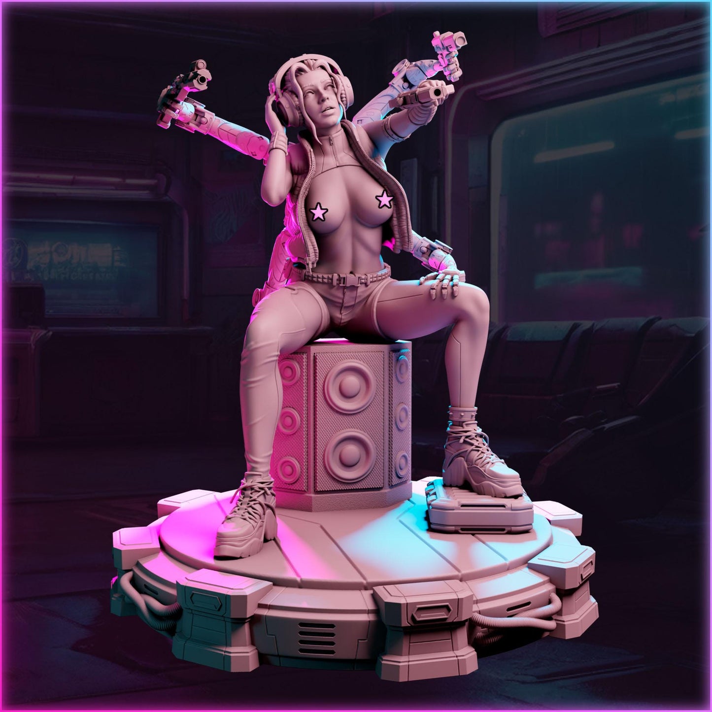 Isabella Weber figurka 32mm – Ladies of the 2133, Black Bird Miniatures