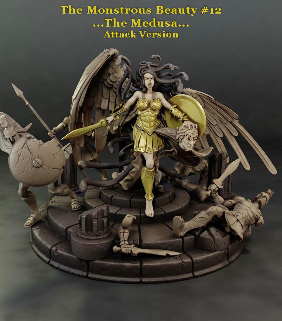 Monstrous Beauty #12  – Medusa