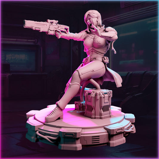 Dakota Santoro figurka 32mm – Ladies of the 2133, Black Bird Miniatures