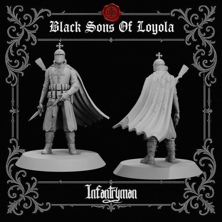 Black Sons of Loyola kolekcja nr 4