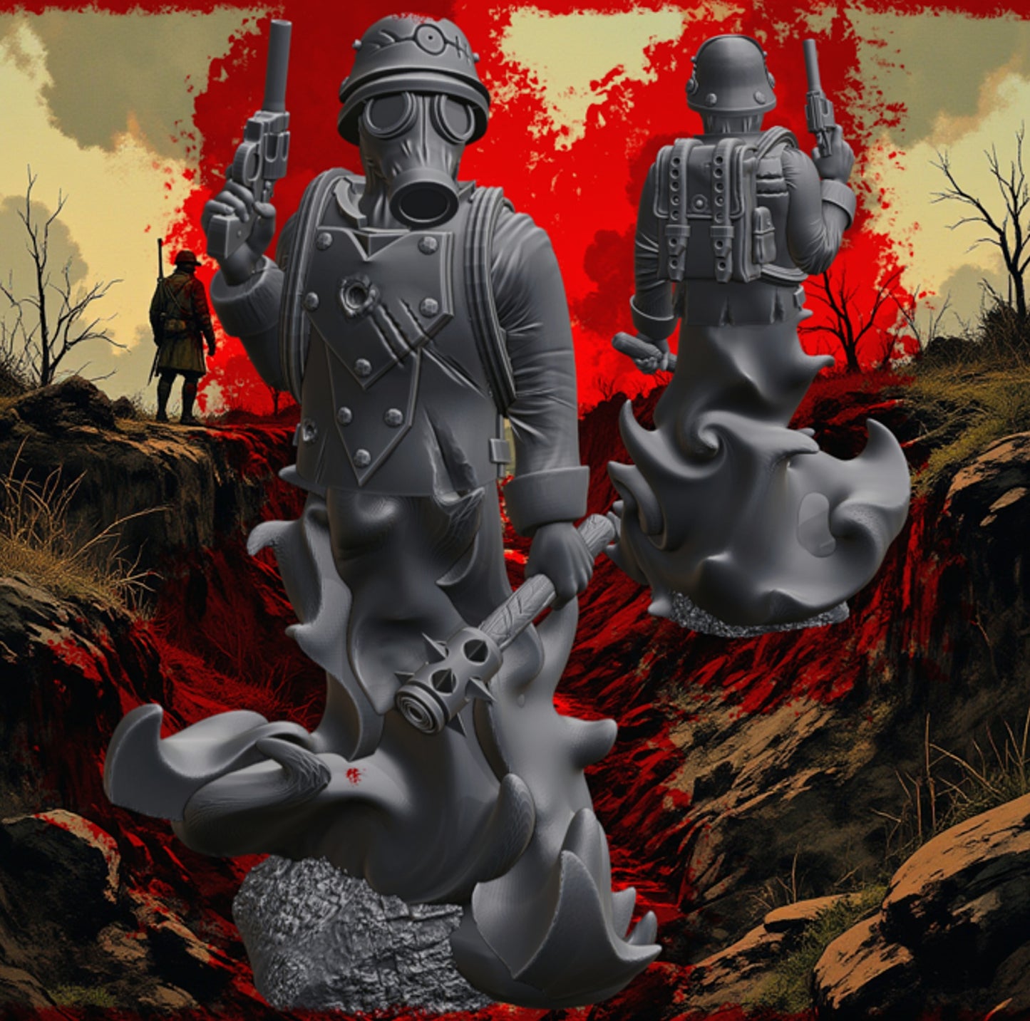 War without End – Figurki do Trench Crusade | Konstantin Velikikh | 32mm