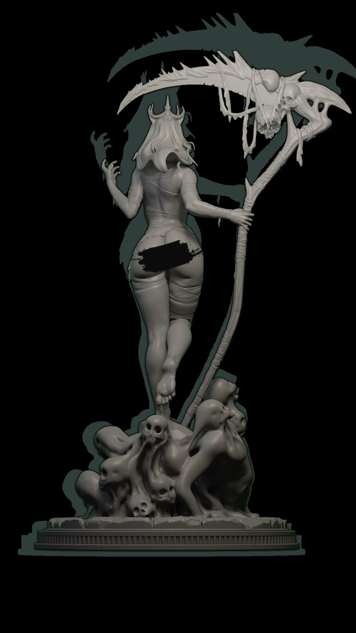 The Harvester | Figurka Kolekcjonerska 3D | Dark Fantasy | 75 mm / 120 mm