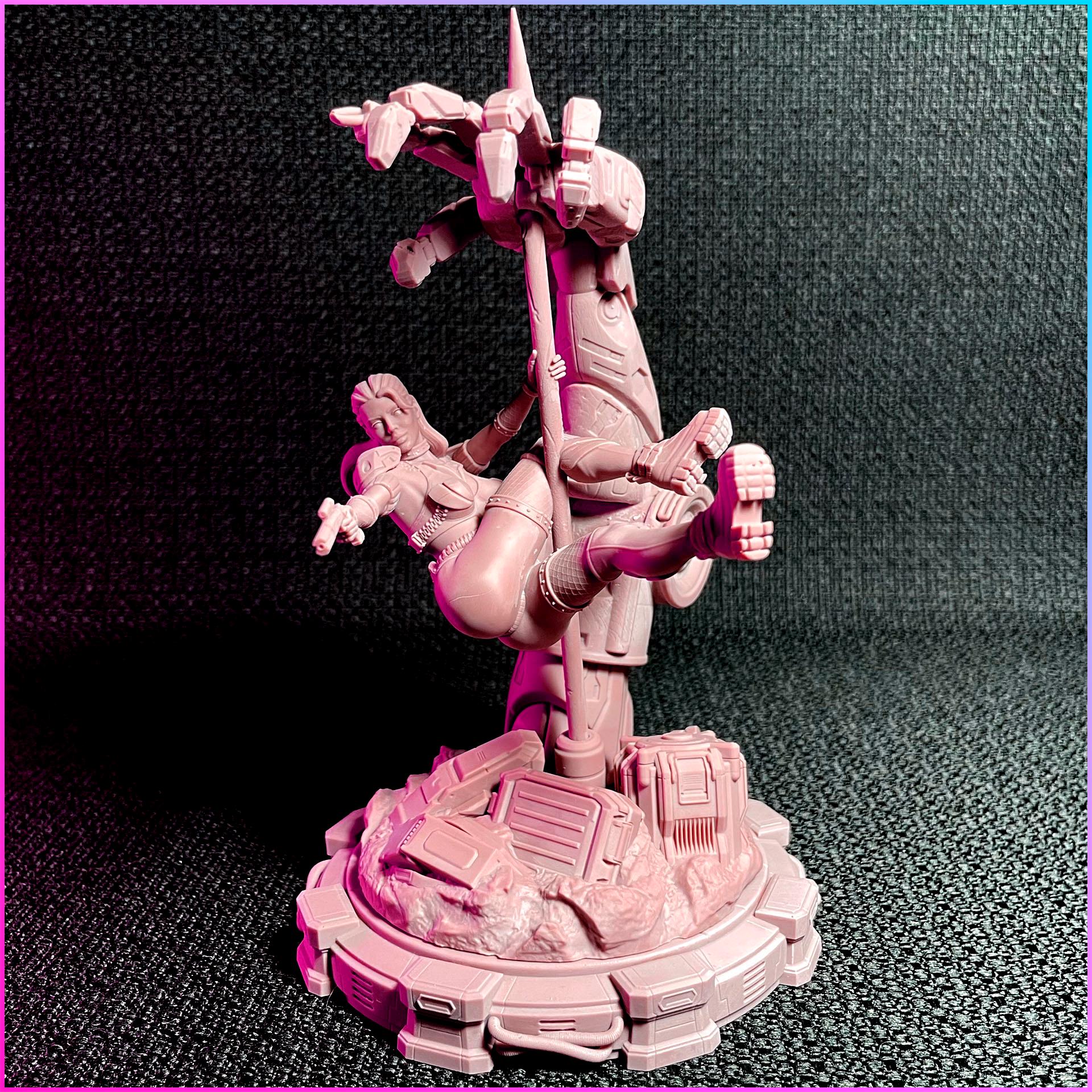 Sofia Castillo cyberpunk figurka – Ladies of the 2133 – Black Bird Miniatures