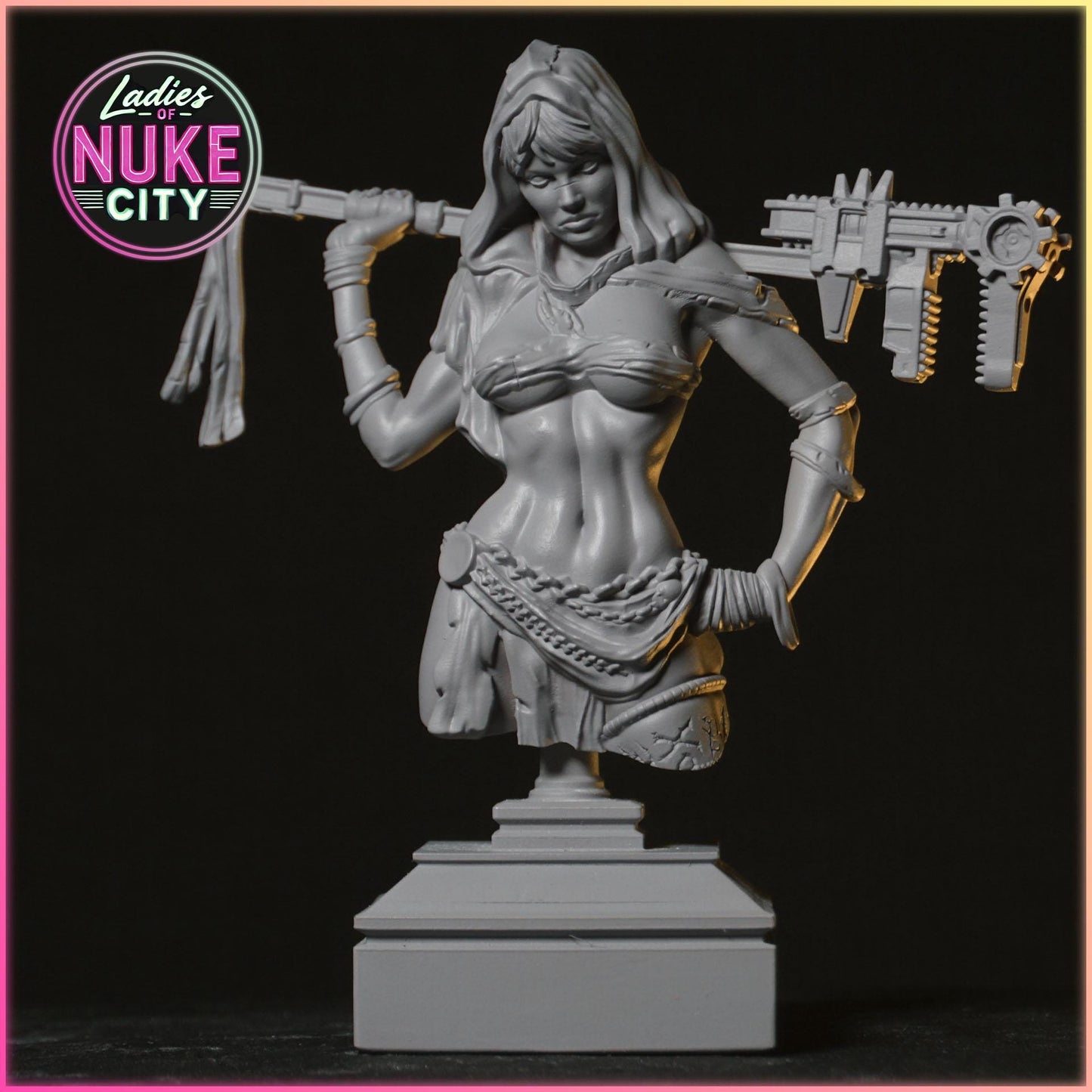 Vespera Kalix figurka żywiczna – Nuke City Ladies – Black Bird Miniatures