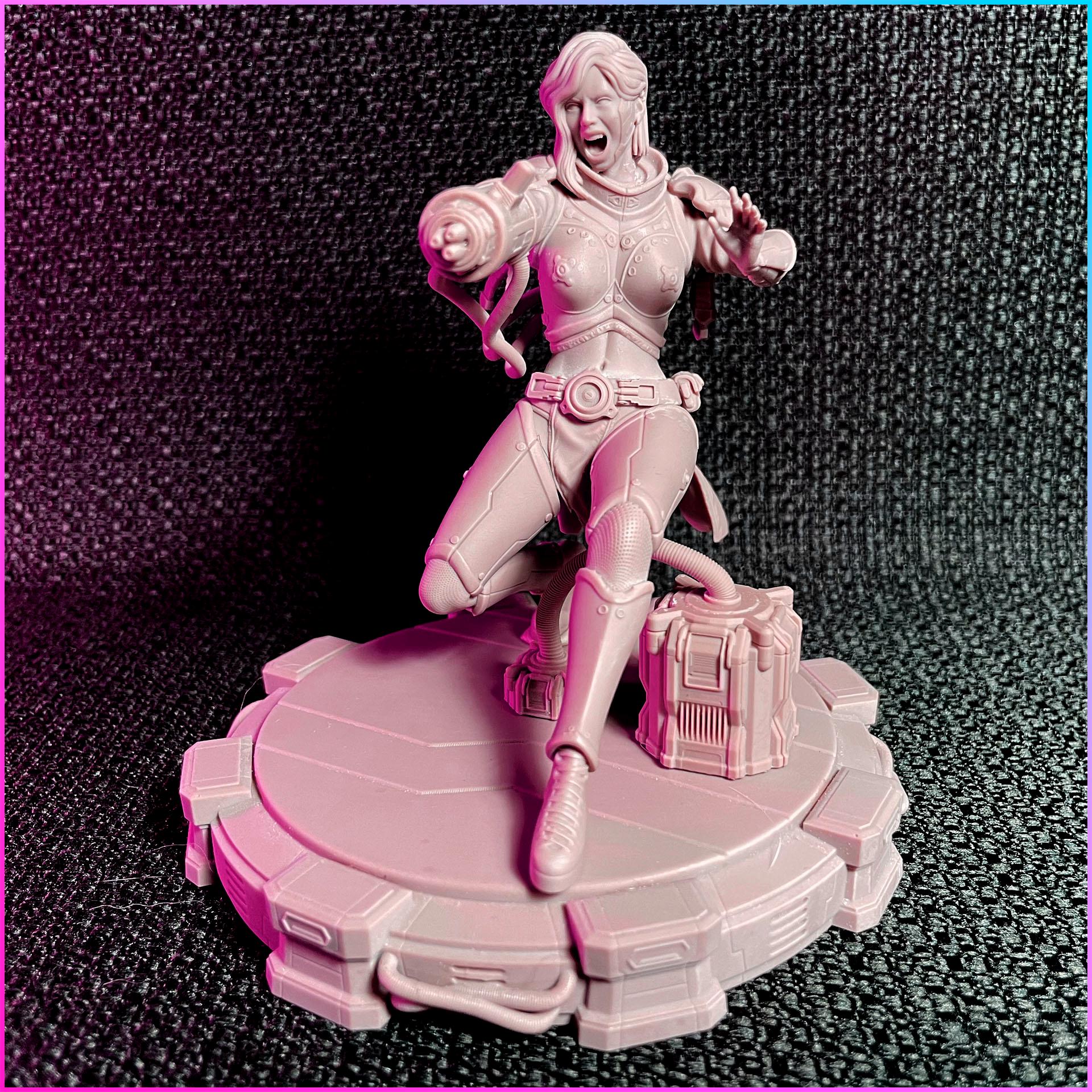 Dakota Santoro figurka 32mm – Ladies of the 2133, Black Bird Miniatures