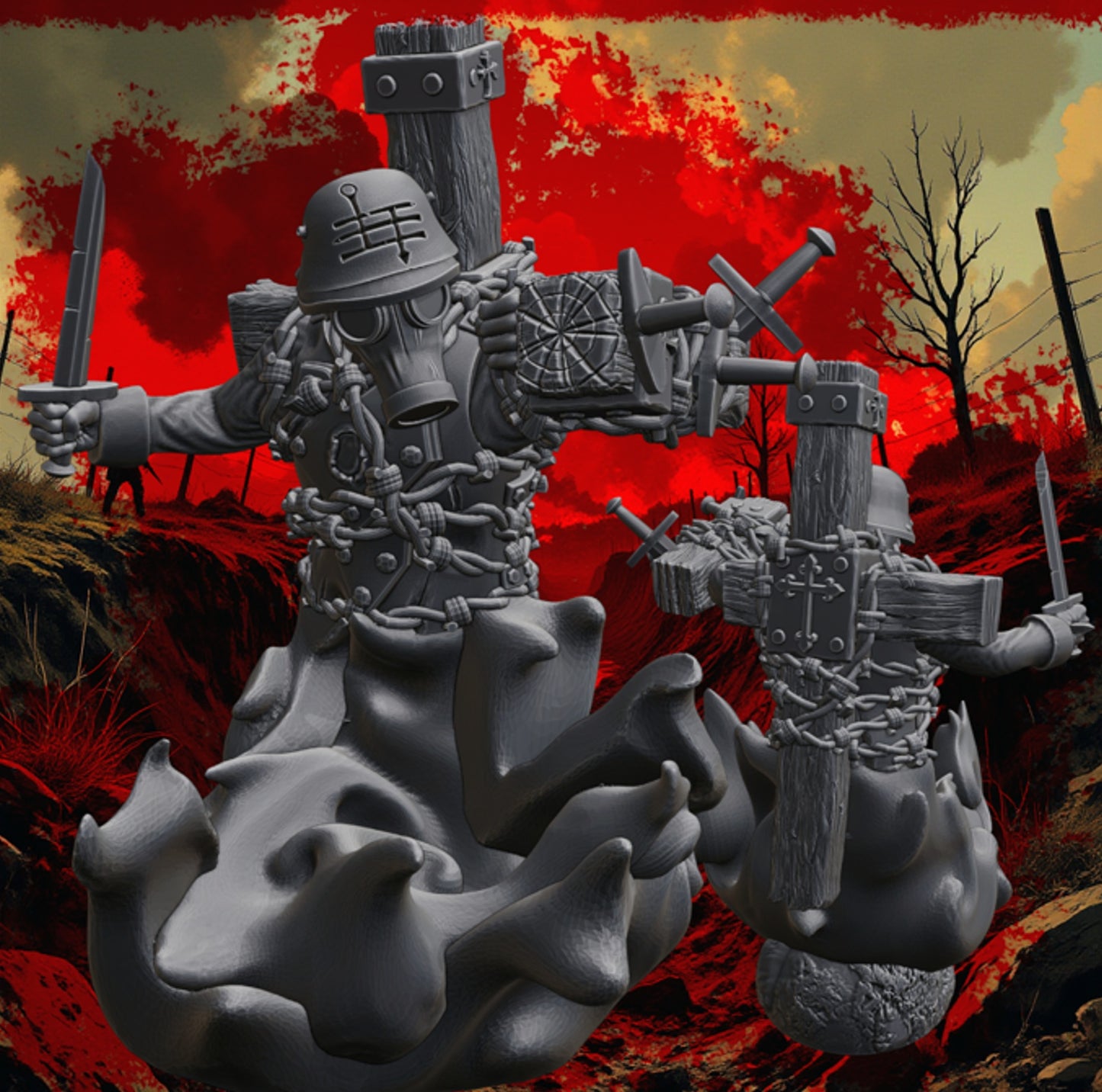 War without End – Figurki do Trench Crusade | Konstantin Velikikh | 32mm