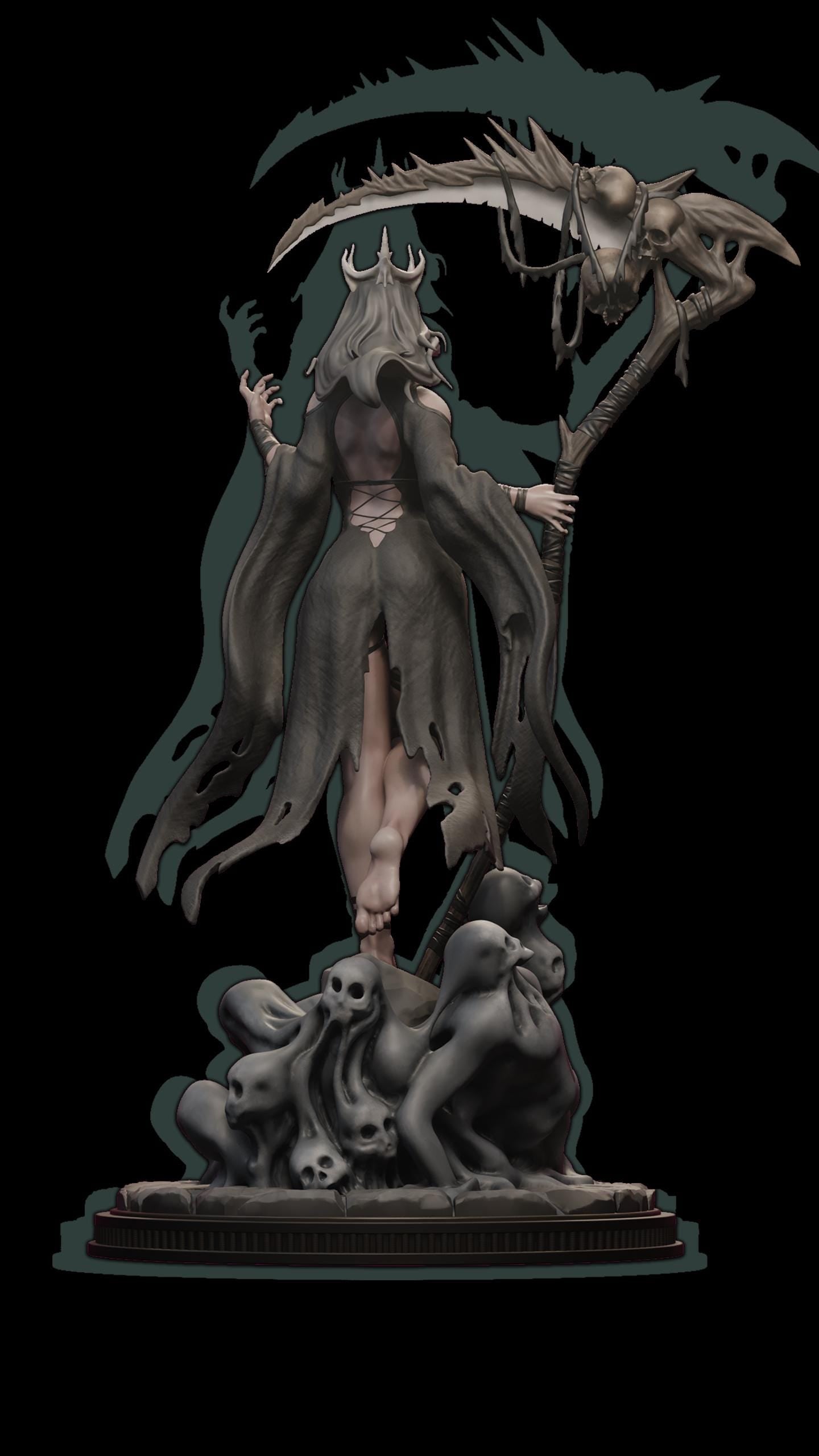 The Harvester | Figurka Kolekcjonerska 3D | Dark Fantasy | 75 mm / 120 mm