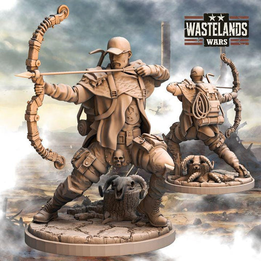 Figurka The Wasteland Ranger od Haito – widok z przodu, skala 180 mm