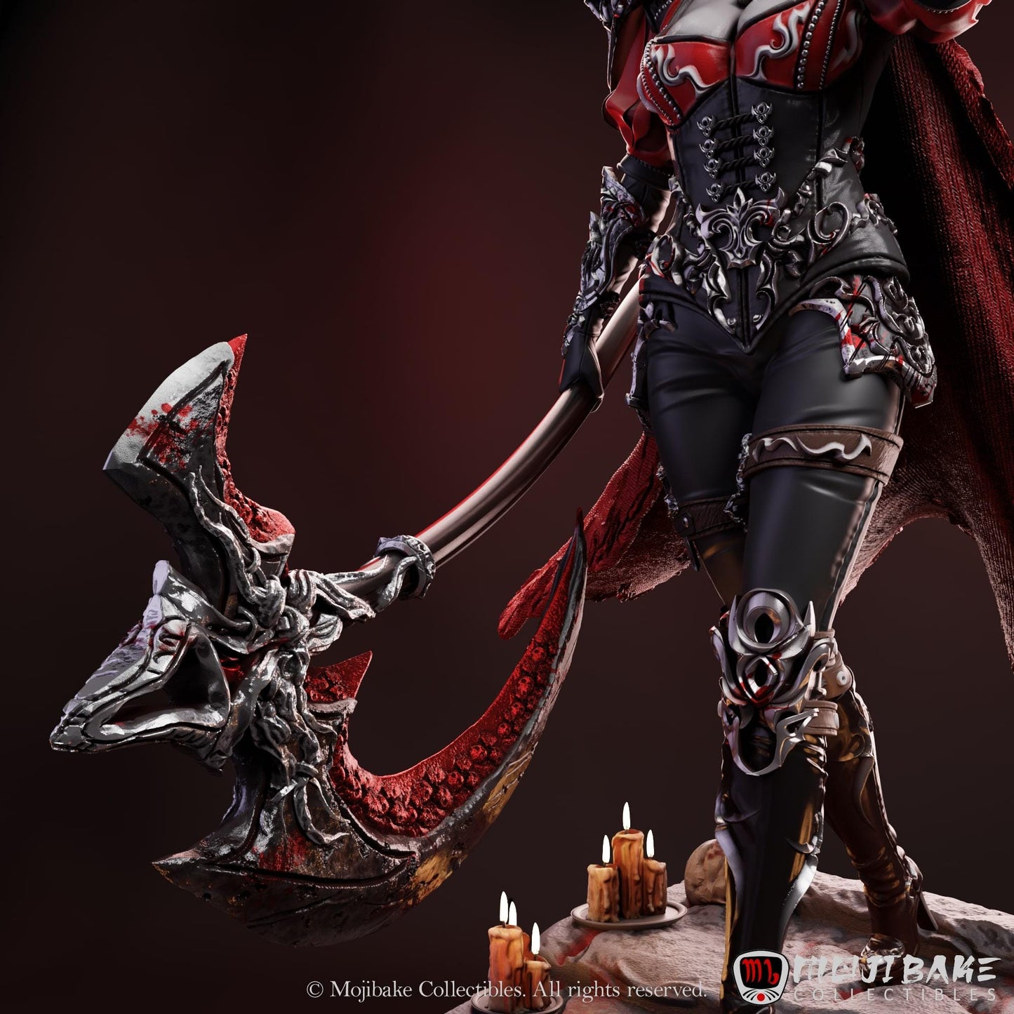 Selene Nightshade 75mm – dark fantasy collectible miniature