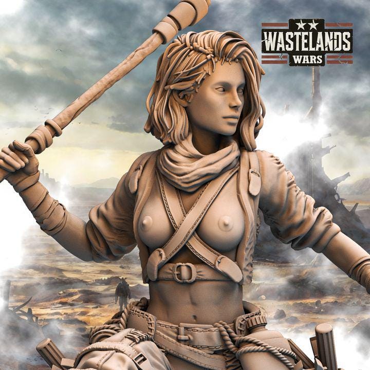 Figurka Rhea od Haito – widok z przodu, skala 180 mm