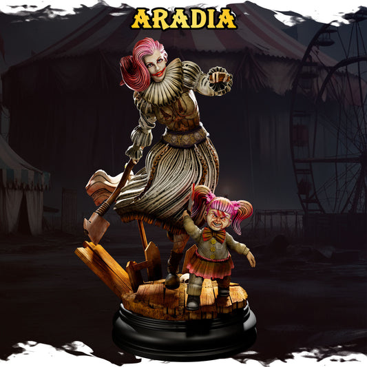 Aradia – figurka w stylu mrocznego cyrku, Black Bird Miniatures