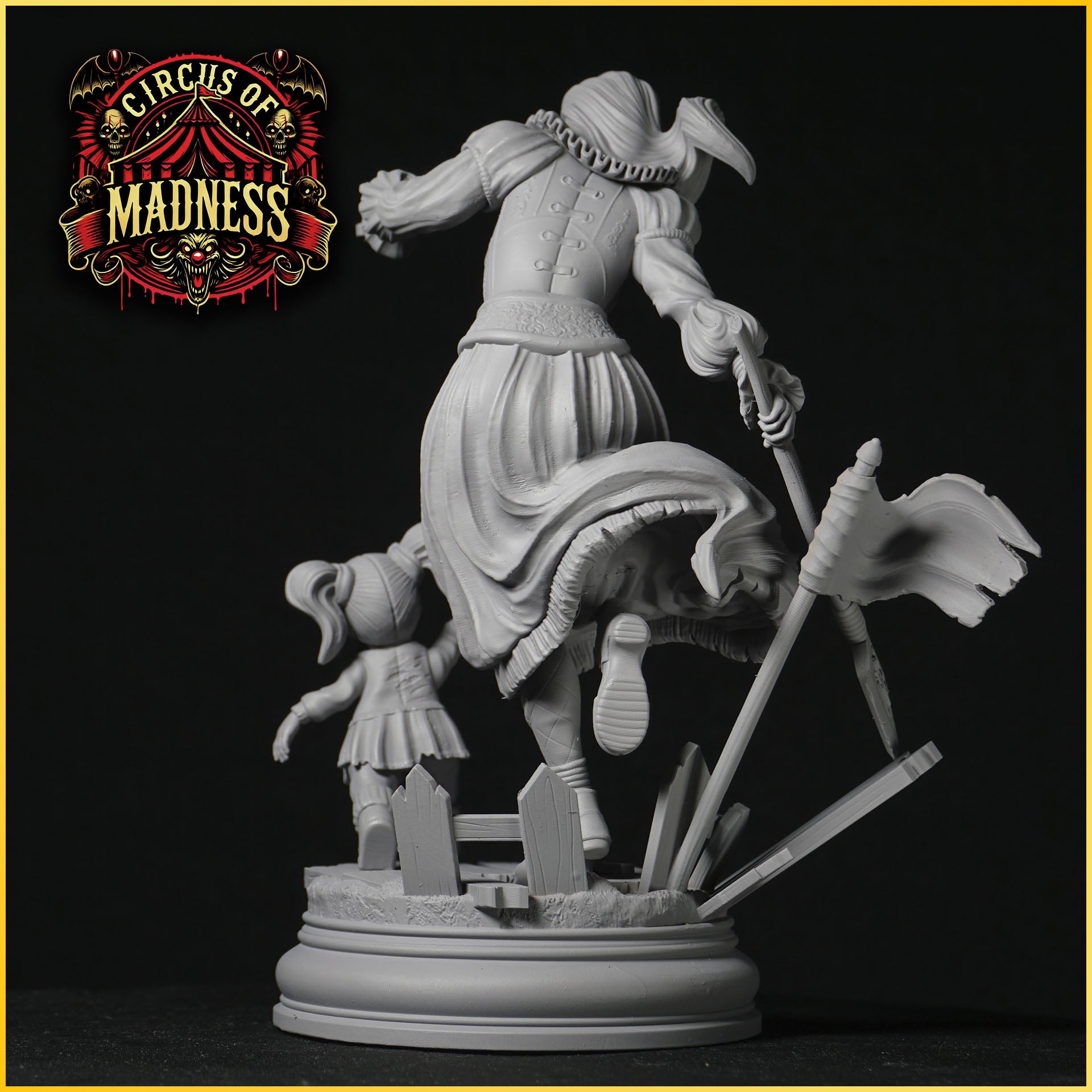 Aradia – figurka w stylu mrocznego cyrku, Black Bird Miniatures