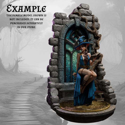 Ladies of the Dark Age – Dioramas Collection | Black Bird Miniatures