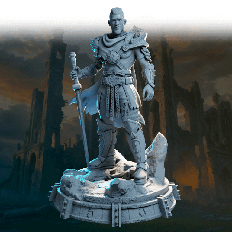 Baelor – Guardians of Destiny | Black Bird Miniatures | skala 32 mm i 75 mm | figurka kolekcjonerska