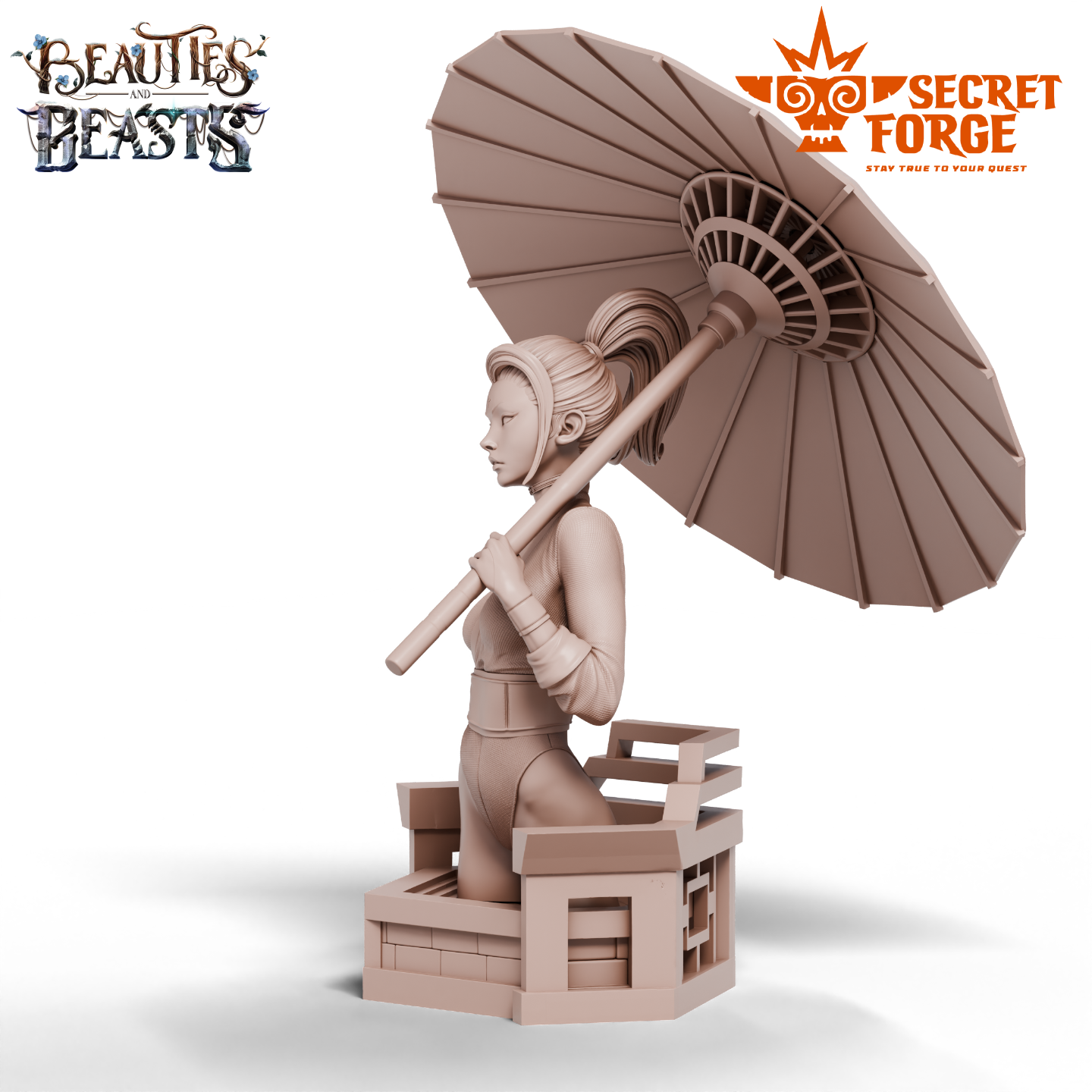 Figurka Luna – Secret Forge | popiersie fantasy | miniatura kolekcjonerska 1:12