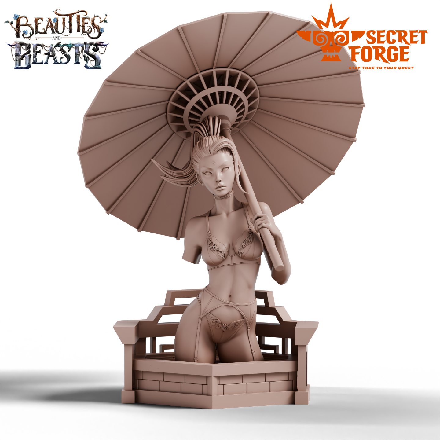 Figurka Luna – Secret Forge | popiersie fantasy | miniatura kolekcjonerska 1:12