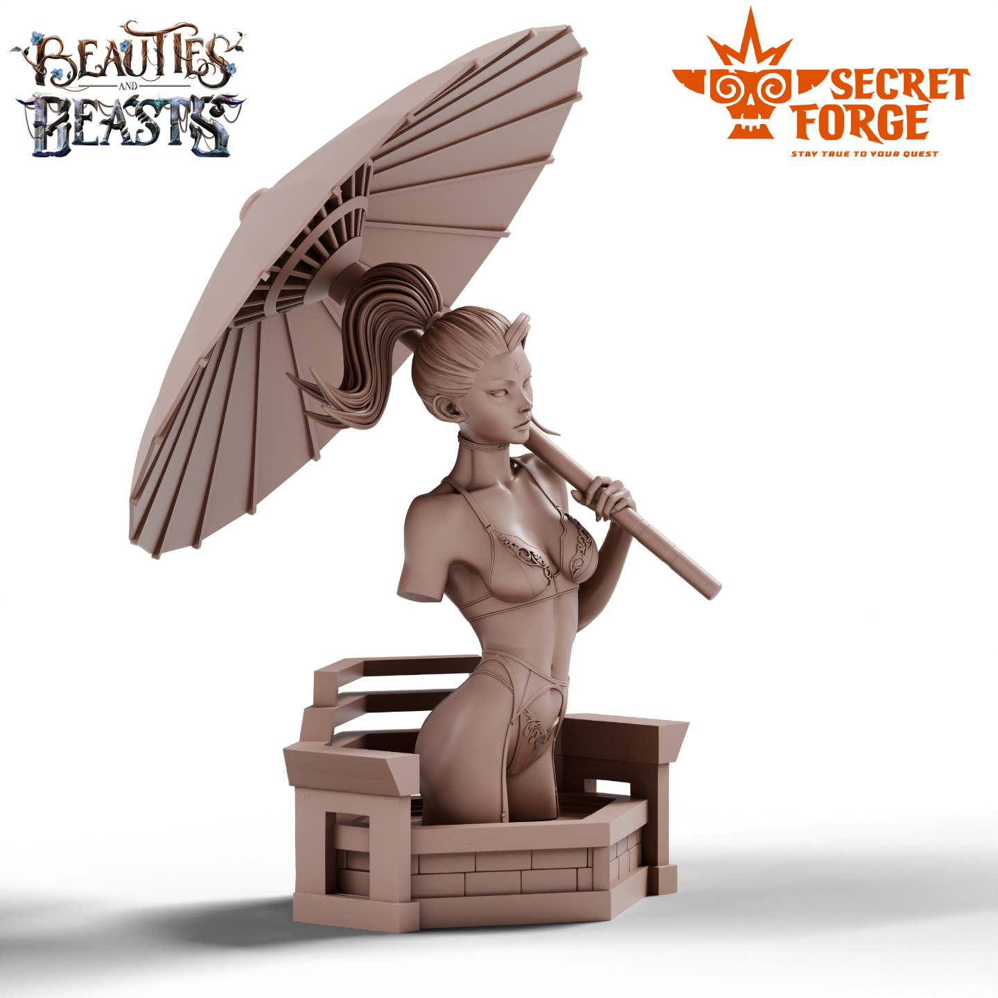 Figurka Luna – Secret Forge | popiersie fantasy | miniatura kolekcjonerska 1:12