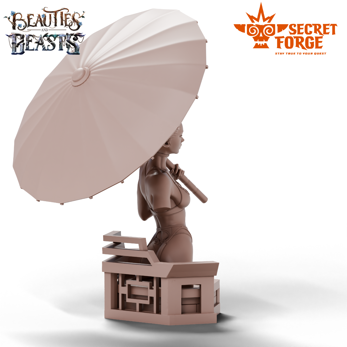 Figurka Luna – Secret Forge | popiersie fantasy | miniatura kolekcjonerska 1:12