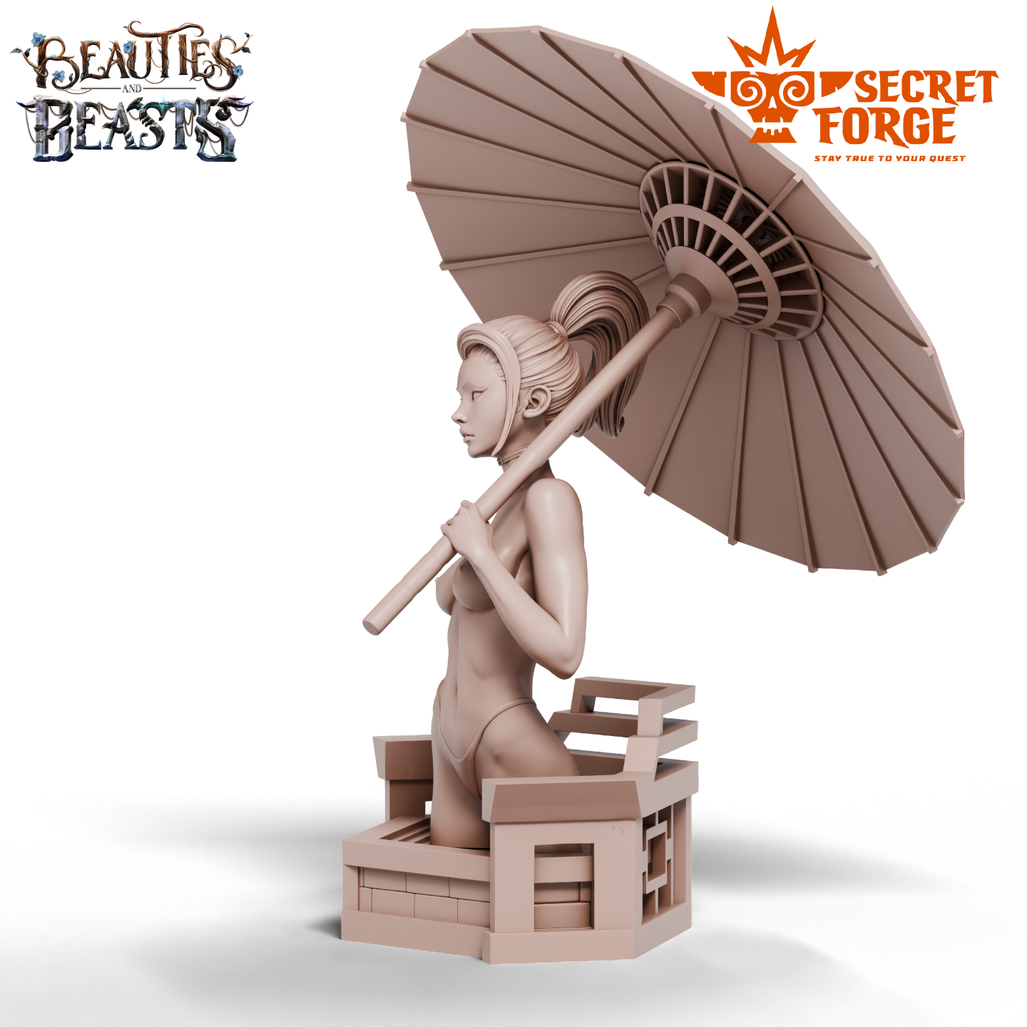 Figurka Luna – Secret Forge | popiersie fantasy | miniatura kolekcjonerska 1:12