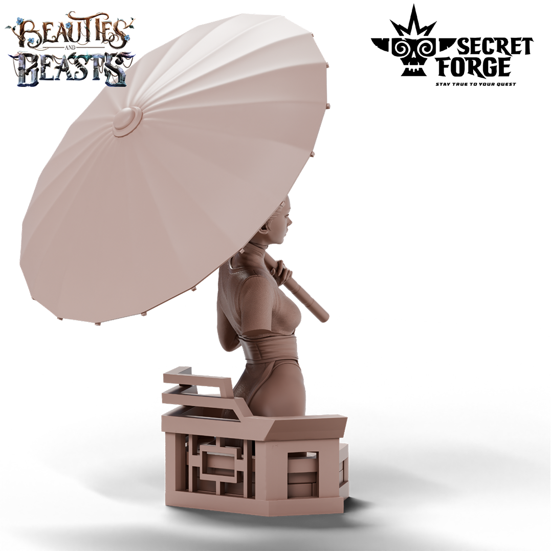 Figurka Luna – Secret Forge | popiersie fantasy | miniatura kolekcjonerska 1:12