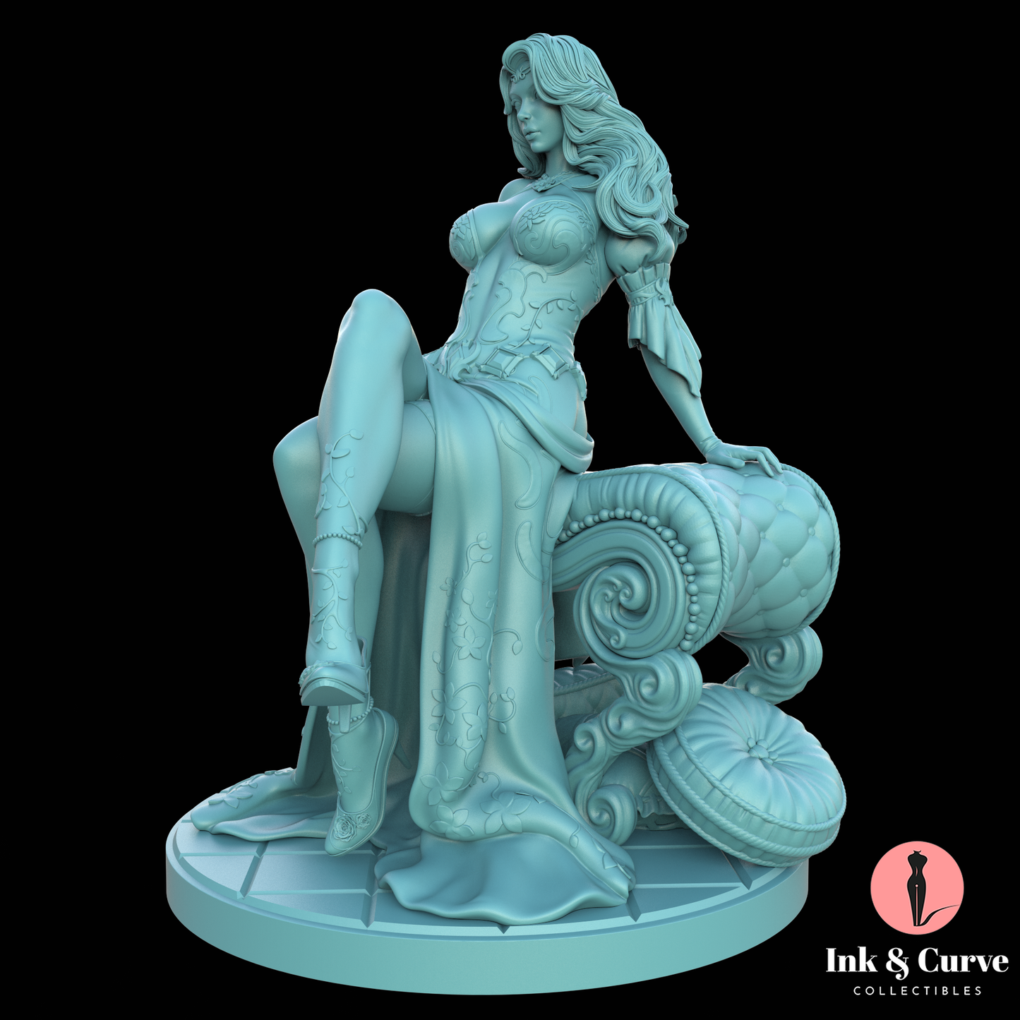 Sapphire Belle figurka 75mm Ink & Curve widok front