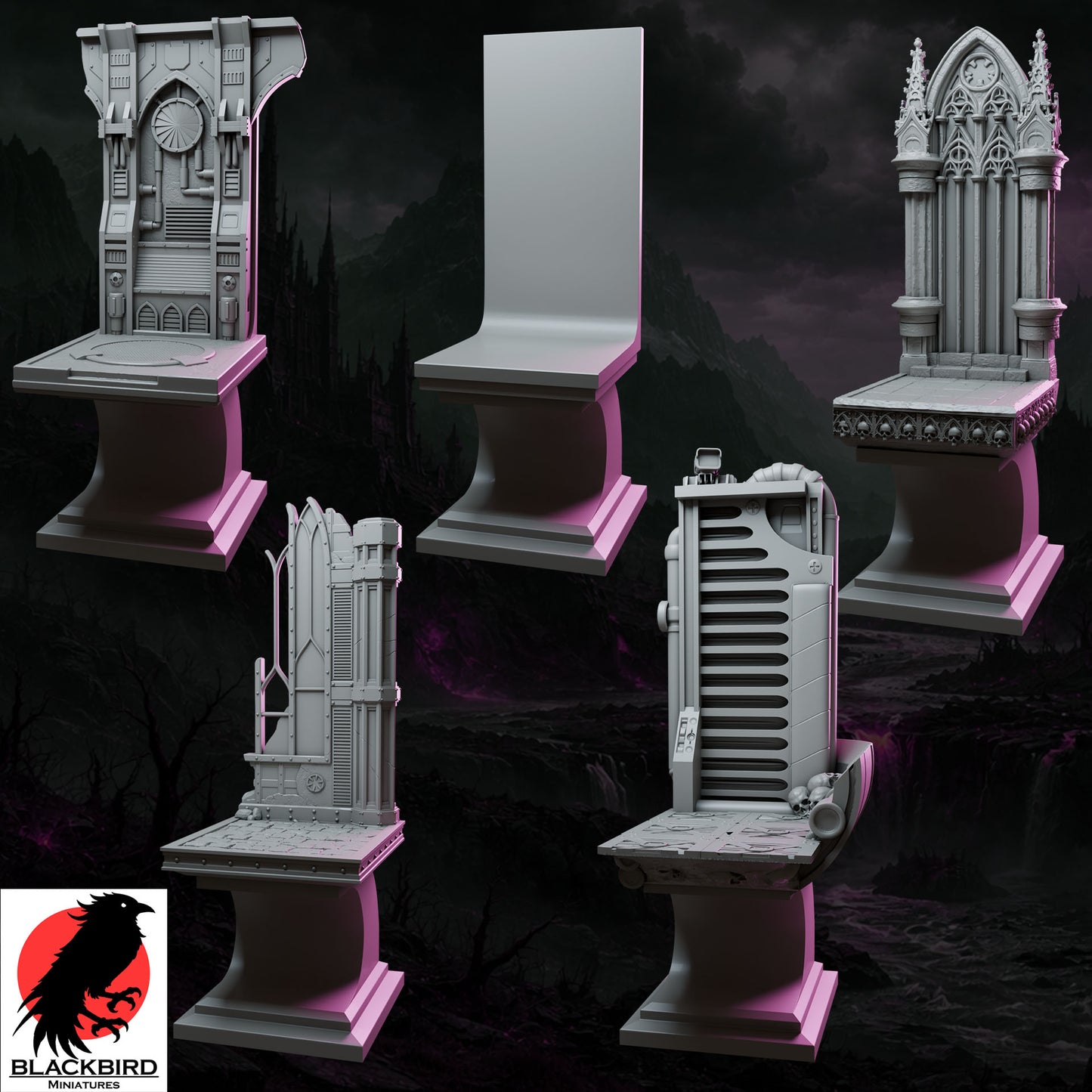 Ekskluzywne Dioramy Black Empire – Sceniczne Tła Premium
