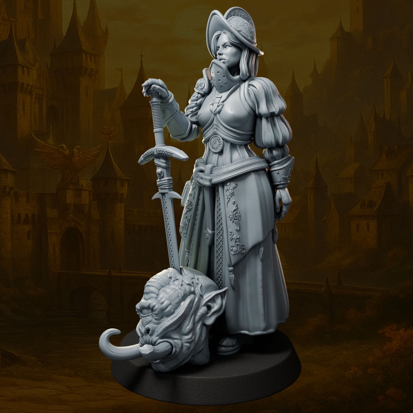 Cassilda – figurka kolekcjonerska 32mm / 75mm | Black Bird Miniatures – Ladies of the Dark 2