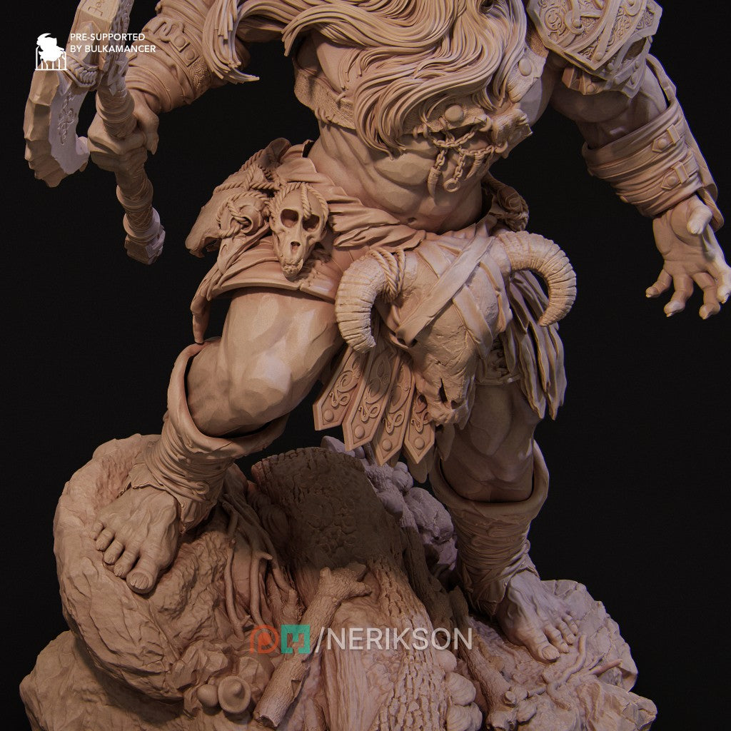 Stone Giant 3D Resin Miniature by Nerikson, 16K 30-micron print quality